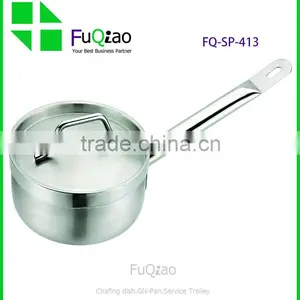 04 Style High Body Commercial Stainless Steel Stock Pot Soup Pot With Compound Bottom thumbnail-5