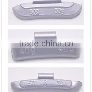 ZINC(ZN) Clip on Wheel Balance Weights for REG P AW MC FN Wheel Rims thumbnail-5