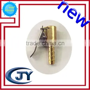 Tire Brass Air Chuck With Zinc Alloy Clip thumbnail-1