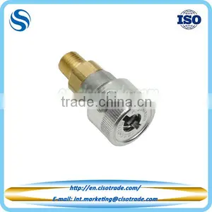 Pneumatic Quick Release Coupling, Schrader Twist-Lock, Male Female Coupling thumbnail-1