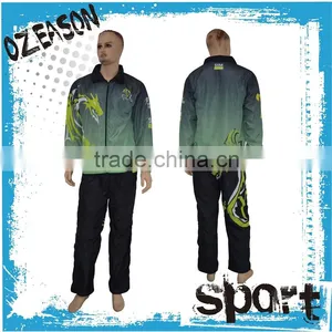 High Quality Men's Soccer Training Tracksuit Winter Cheap Custom Tracksuit thumbnail-1