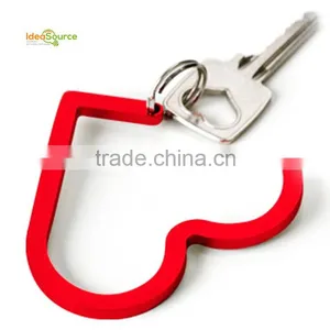 Novelty Heart-Shape Red Table Metal Bag Hanger Quality Choice thumbnail-1