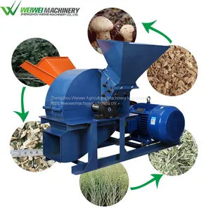 MFJ Series Wood Crusher Wood Hammer Mill Wood Sawdust Making Machine thumbnail-2