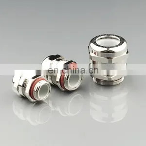 Indoor and Outdoor Universal Single Seal Nickel-plated Brass Cable Sealing Sleeve thumbnail-3