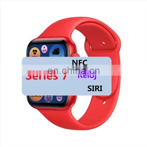 for Men Woman 2022 Series 7 Reloj Inteligente Smart Watch WS8Max IP68 NFC Watches 7 SIRI Smartwatch vs T500 W27 Hw22 Hw32 Aw57 thumbnail-1
