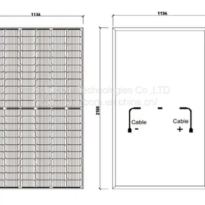 480W-495W Mono Solar Panel With 132 Pieces Solar Cells thumbnail-2