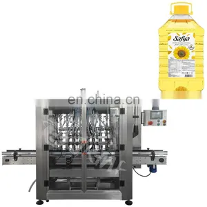 High End Competitive Price Customized Engine Oil Full Automatic Semi Auto Filling Labeling Capping Machine thumbnail-1