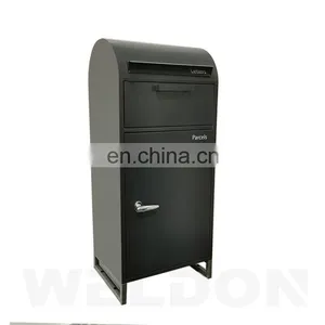Free Standing Parcel Delivery Drop Box Mail Package Drop Box Large Mailbox For Packages thumbnail-4