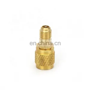Adaptador de mini split de refrigerante de cobre para HVAC de 1/4