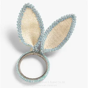 Easter Table Decor Bunny Rabbit Ear Napkin Rings For Home Party Wedding thumbnail-3