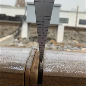 Stainless Rail Taper Welding Gap Inspection Gauge thumbnail-4