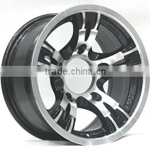 2016 Top Quality 16 Inch 5 Hole Black Auto Rims thumbnail-1