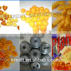 Crispy Cheese Flavored Puffed Snack Food Processing Machines thumbnail-1
