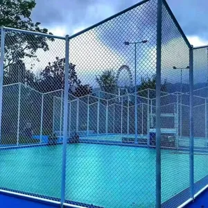 Basketball Court Protective Net / Fence Customized Stadium Hook Net Fence/Chain Link Fence thumbnail-4