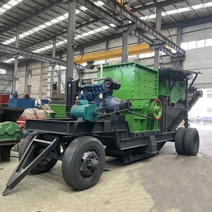 Mobile Crushing Station for Cross-border Trade. Stone and Stone Material Tire Mobile Crushing Machine. Mobile Crushing Truck. thumbnail-1