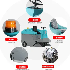 Kailer KL1550 Industrial Park Ride-on Sweeper, Cleaning, Dust Collection, and Water Spraying Tri-function With Long Battery Life thumbnail-2