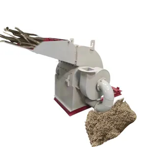 2024 Waste Wood Shredder Machine Wood Sawdust Chips Machine Small Wood Crusher for Garden thumbnail-1