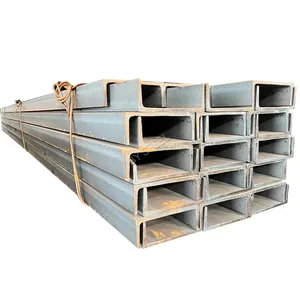Hot Rolled ASTM A36 Q235B Shape Customizable Galvanized Steel Channels thumbnail-1