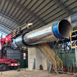Iron Powder Hot Roller Press Grinding Machine Ash Degreasing and Pressing Equipment Particle Steel Hot Briquetting Equipment thumbnail-3