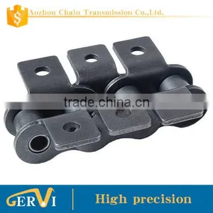 Gervi Conveyor Chain With Two Side One Hole Attachment thumbnail-4