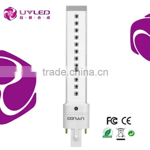 Factory Sale New 405nm 9w Nail uv Lamp Bulb for Nail Art/Nail Curing Replacement for UV Bulb 12s Curing Time 10000h Long Life thumbnail-1