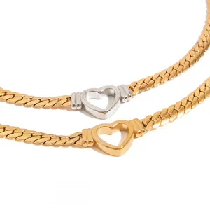 Wholesale Stainless Steel Snowflake Pendant Necklace - Custom Brass Fashion Jewelry thumbnail-4