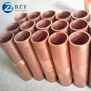 Copper Tube Square 99% Pure Copper Nickel Pipe 20mm 25mm Copper Tubes 3/8 Brass Tube Pipe thumbnail-3