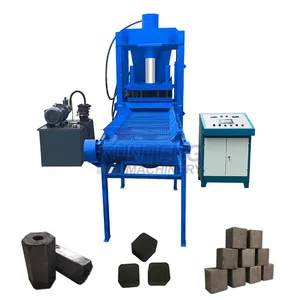 High Efficiency Press Machine Hydraulic Rice Straw Cube Shisha Charcoal Making Machine EPC thumbnail-1