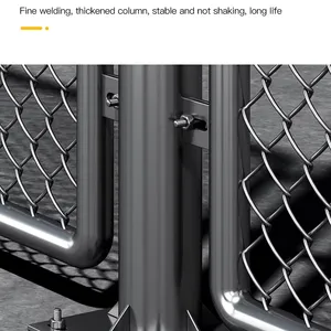 Australian Outdoor Construction Removable Temporary Fencing Panels for Construction Activities and Temporary Fencing at Construction Sites thumbnail-5