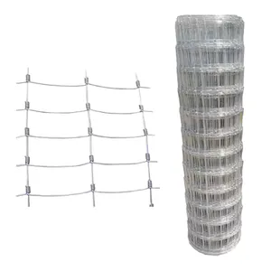 Galvanized Field Fence Wire 8ft X 330ft Hog Fencing Wire Mesh Pig Sheep Goat Livestock Field Fence for Horse thumbnail-3