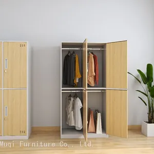 Metal Storage Locker and Wardrobe Cabinet for Student Dormitory, School and Institutional Furniture Projects thumbnail-1