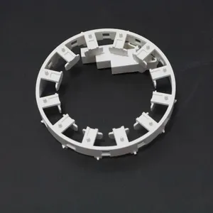 IATF 16949 PA66 Electronic Ring Retainer Custom Injection Molding Automated Vision Inspected Plastics Export To Poland Auto Hub thumbnail-5