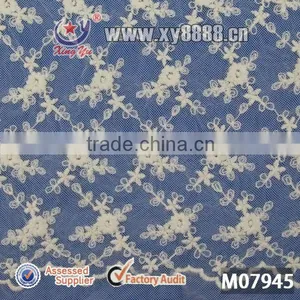 Crochet Flower Stylish Lace Fabric thumbnail-1