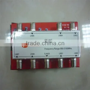 8 in 1 DiSEqC Switch Satellites FTA TV LNB Switch thumbnail-1