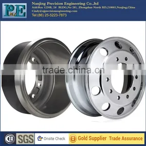 Custom High Quality Metal Stamping Truck Brake Drums thumbnail-5