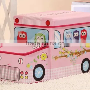 Cartoon Cut Multifunctional Bus Storage Box With High Quality Korean Style thumbnail-5