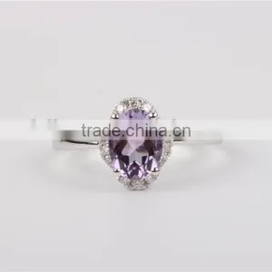 EU/US 6mm 10mm Size Womens Ring Solid 925 Sterling Silver Ring CZ Micro Paved Wholesale Fashion Engagement Ring thumbnail-4