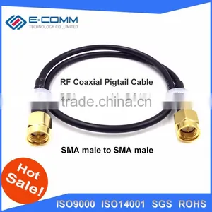 China Supplier SMA Male to SMA Male Crimp RG316 RG174 RF Cable Pigtail 30cm thumbnail-5