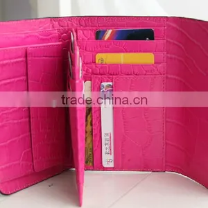 2016 Fashion Women Trendy Wallet PU Leather Purses Quality Choice thumbnail-2