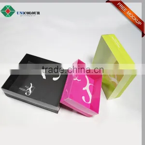 Custom Luxury Silver Logo Cardboard Paper Chocolate Box With Clear Lid thumbnail-5