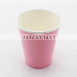 Party Suppllies Disposable 9 oz Blue Striped Paper Cups thumbnail-5