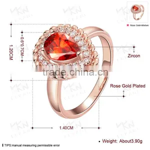 New Arrival in 2015 Latest Design Fashion Gothic Diamond Engagement Ring thumbnail-3