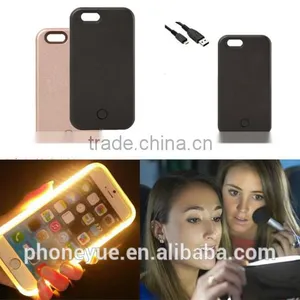 Latest Design Charging Led Light up Phone Case for Samsung s5 With Selfie thumbnail-2