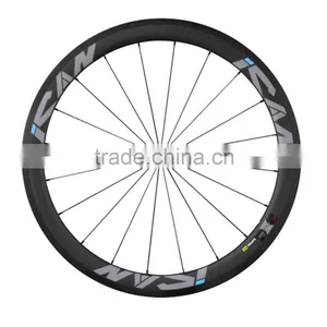 23mm Width U Shape 50mm Carbon Clincher Wheels 700c Road Bike Carbon Wheelset Clincher 50mm thumbnail-4