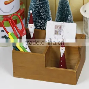 Wooden Zakka Storage Box, Organizer, Wooden Desk Table Organizer, Zakka Storage Box for Office Use thumbnail-1