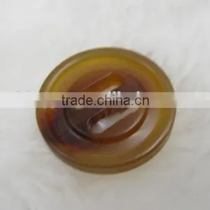 Sedex Audited Factory 2 Pillar Oval Shape Hole Resin Button for Military Garment, Polyester Military Garment Button thumbnail-4