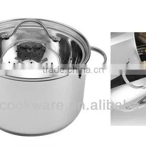 SS Wire Handle Geman Technologic Pasta Pot thumbnail-1