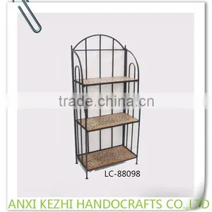 LC-88099 Metal Ceramic Mosaic 4 Tiers Bathroom Shelf thumbnail-3