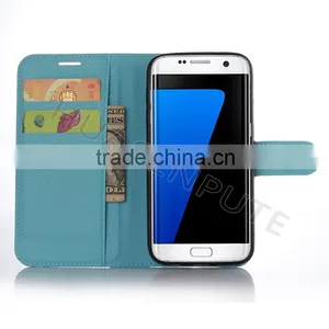 China Supplier Smartphone Leather Pouch for Samsung Galaxy S7 Edge Case thumbnail-4