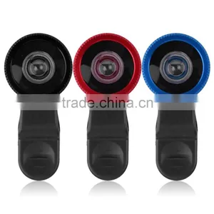 180 Degree Fisheye Macro 2 in 1 Lens Magnetic Mount for Mobile Phones Promotion thumbnail-1